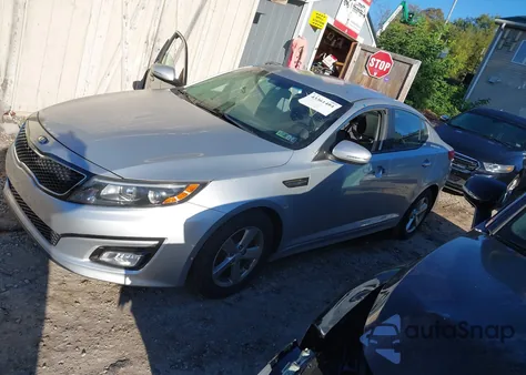 2015 Kia Optima Lx from USA, damaged, VIN 5XXGM4A70FG496981